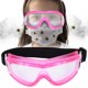 thumbnail image 5 of Gafas de seguridad antivaho para niños, a prueba de polvo, impermeables, unisex, para ciclismo, resistentes al viento y al agua (rosa), 5 of 14