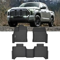 Nilight TPE Floor Mats for Toyota Tundra CrewMax Cab Only 2022 2023 2024 2025 All Weather Custom Fit Heavy Duty Floor Liners