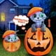 thumbnail image 1 of Joiedomi Decoraciones inflables de Halloween de 5 pies para exteriores, decoración inflable de Halloween al aire libre, calabaza para patio, gato inflable animado de Halloween en calabaza con LED para, 1 of 5