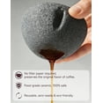 thumbnail image 5 of RVKXHD Pour Over Coffee Maker Set with Reusable Microporous Ceramic Coffee Filter, 4.09x4.92x2.36 Inch, No Paper Filters Needed, Heat-Resistant Handle Borosilicate Glass Coffee Pot, 5 of 9