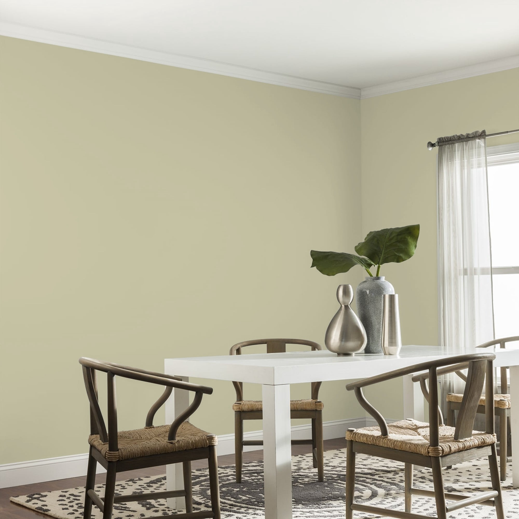 Glidden HEP Northern Landscape / Green, Eggshell Interior Paint with Primer, 1 Quart