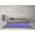 thumbnail image 3 of Ahgly Company Indoor Rectangle Abstract Blue Contemporary Area Rugs, 3' x 5', 3 of 4