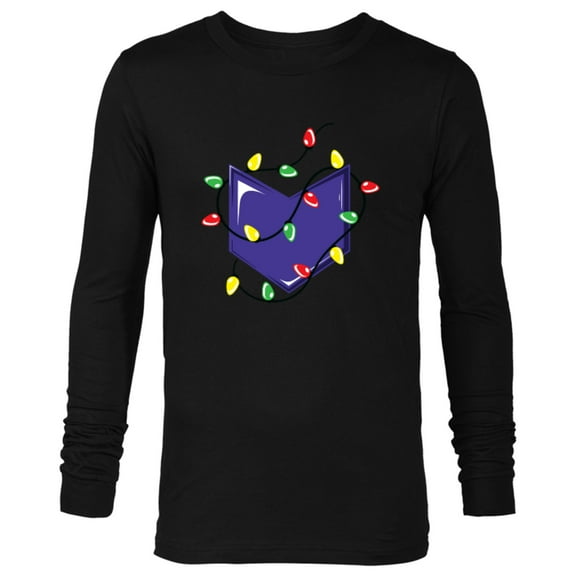 Marvel Hawkeye Arrow Holiday Lights - Long Sleeve T-Shirt for Men – Customized-Black
