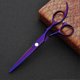 thumbnail image 5 of Juego de tijeras profesionales de 6 pulgadas para cortar el cabello, tijeras de entresacar y cortar de acero inoxidable japonés 440C, juego doble dorado con cuchillas de precisión., 5 of 5