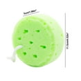 thumbnail image 3 of ZZkhGO Round Honeycomb Bath Sponge, Seaweed Foaming Shower Sponge, Gentle Exfoliating Body Scrubber for Kids Adult, 3 of 6