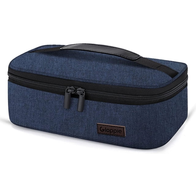 xianlin-Mini Boîte à Lunch Petit Sac à Lunch pour Hommes Femmes Boîte à Lunch Isolée Boîtes à Lunch Thermiques Conteneurs Alimentaires Portables Sacs Isothermes Réutilisables Sac à Collation Loncheras Para Mujer Bleu