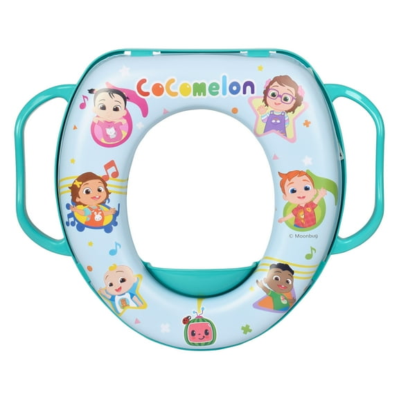 CoComelon Soft Potty Training Seat with Storage Hook, Toddlers 12M 