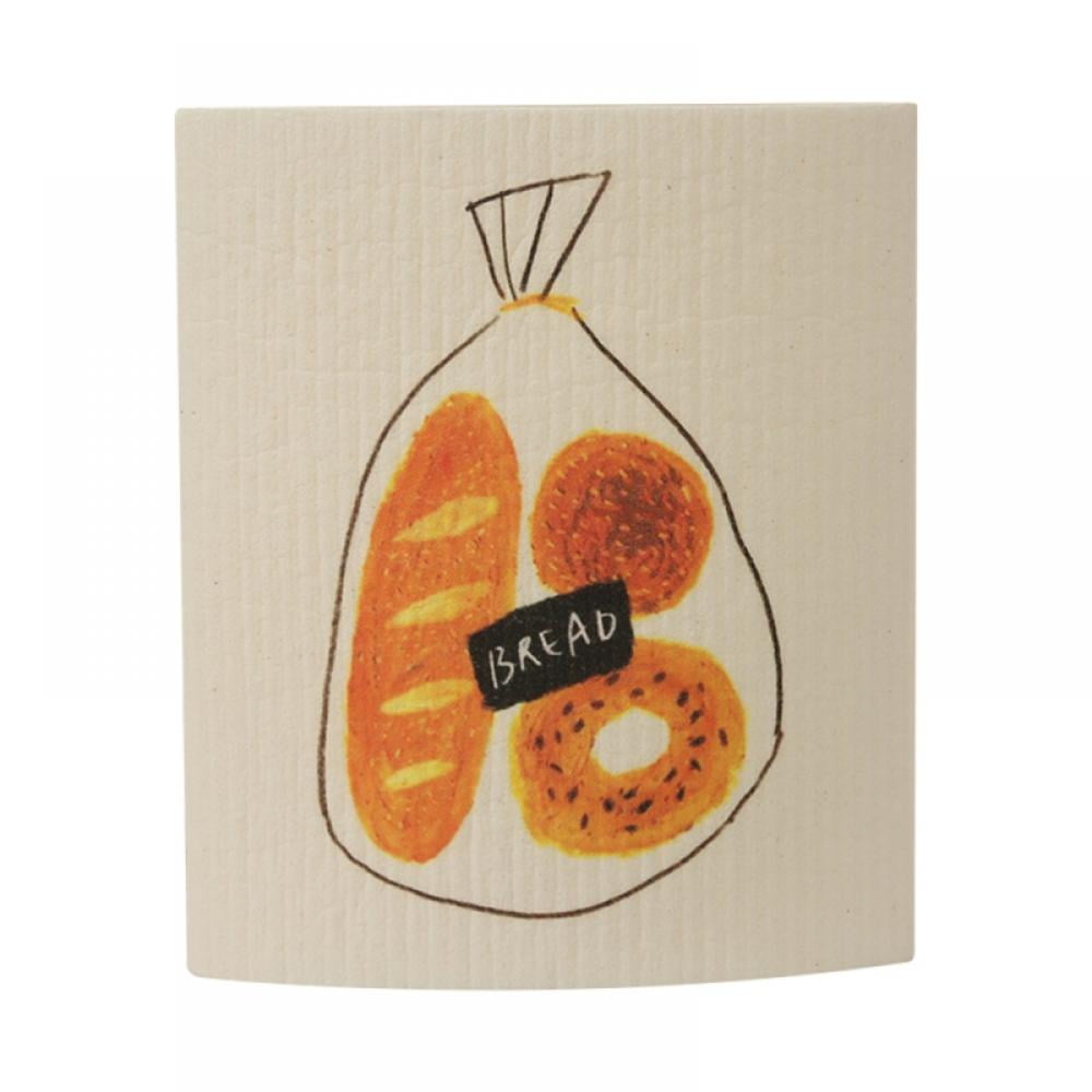 Swedish Dish Cloths Reusable Kitchen Cloth Microfiber Sponge Dish