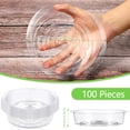 thumbnail image 2 of Shellwei 100 Pcs Plastic Plant Saucer Drip Trays, 6 Inch, Waterproof and Reliable, Suitable for Indoor and Outdoor Garden Container Planters, 2 of 7