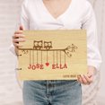 thumbnail image 2 of Darling Souvenir Personalized Engraved Laser Cut Wedding Guest Book Wooden Cover Sign-in Book Registry Guestbook Scrapbook-8J, 2 of 7