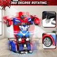 thumbnail image 2 of Coche a control remoto CEGOUFUN Transforming Robot 1:18 para niños, 2 of 8