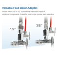 thumbnail image 5 of APEC Water Systems Top Tier Supreme certificado mineral alcalino pH+ alto flujo 90 GPD sistema de filtro de agua potable de ósmosis inversa ultra seguro de 6 etapas (Ultimate RO-PH90), 5 of 5