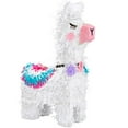 thumbnail image 1 of Pinata Llama Blanc Violet 1 Pce, 1 of 1