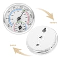 thumbnail image 6 of Lanytaeo Mini Aluminum Alloy Hygrometer Thermometer Portable Temperature And Humidity Gauge High Precision Sensor For Home Car Office Patio Sauna Garden, 6 of 8