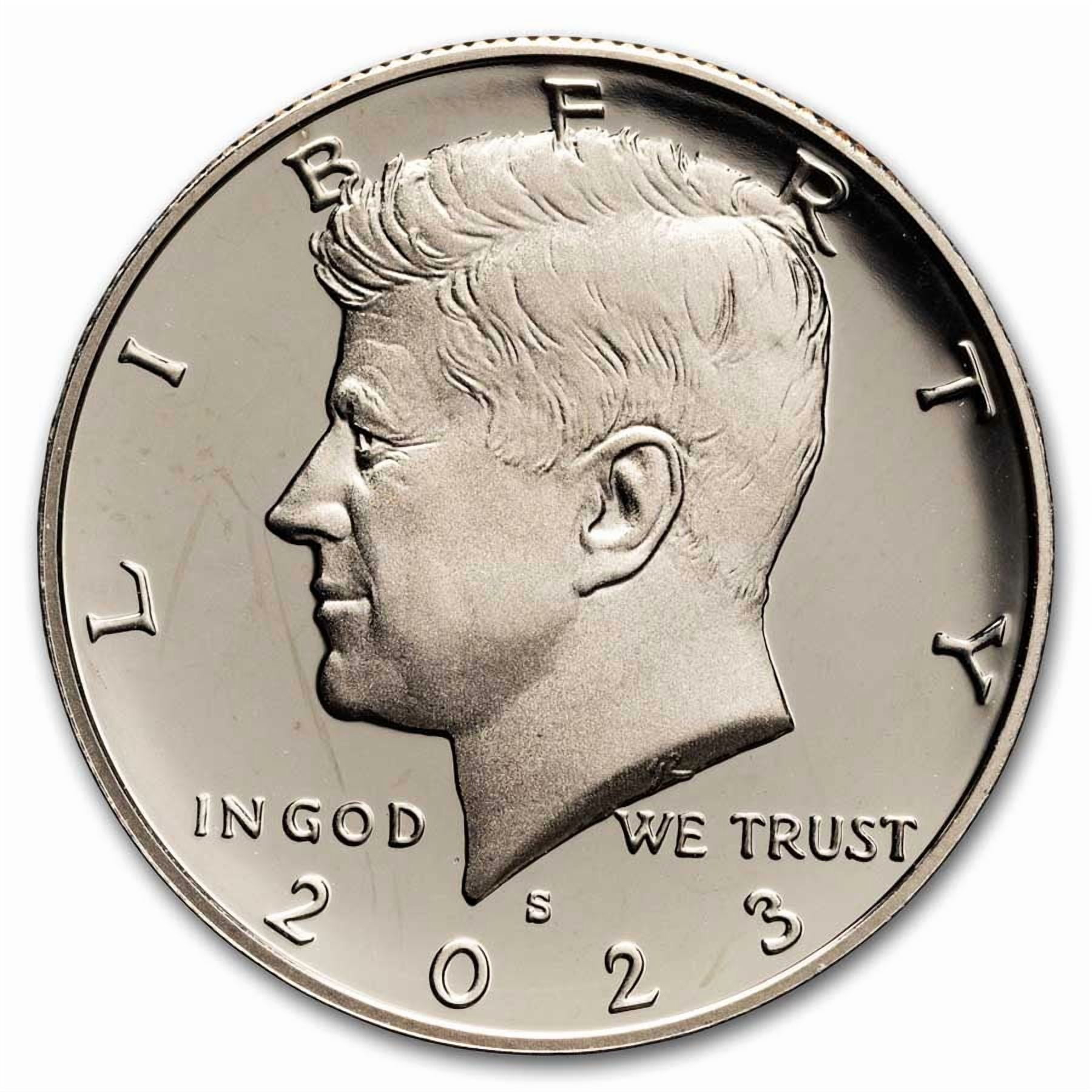 1974-D Kennedy Half Dollar AU (Double Die Obv) - Walmart.com