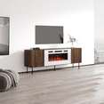 thumbnail image 3 of Art Deco WH-EF Fireplace TV Stand, 3 of 6