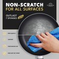 thumbnail image 2 of HAHDAXIA Best All Purpose Dish Cleaning Cloth (3-Pack) Dish Cloth Scrub Pads ? Outlasts 7+ Kitchen Sponge or Cotton Rags with No Mildew Smell ? The Perfect Scrubber Pad Cloth, 2 of 6