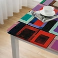thumbnail image 5 of Modern Tablecloth, Like Design with Details with Image Print, Rectangular Table Cover for Dining Room Kitchen Decor, 5 of 8