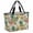 Rose Red, variant on Pineapple Beach Bag for Women, Large Breathable Mesh Beach Tote Bag, Summer Nature Tropical Fruit Flowers Leaves Sandproof Lightweight Travel Bags for Vacation Picnic Swimming Pool 15.7"x15.7"x9.1"