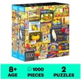thumbnail image 2 of Rompecabezas Spin Master Games 1000 piezas, paquete de 2, 2 of 9