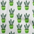 thumbnail image 1 of oneOone Silk Tabby Light Green Fabric Cactus Fabric For Sewing Printed Craft Fabric By The Yard 42 Inch Wide, 1 of 6