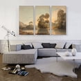 thumbnail image 2 of ARTCANVAS On The Dee Canvas Art Print by Francis Towne - Size: 60" x 40" (1.50" Deep) (3-Piece), 2 of 9
