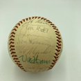 thumbnail image 3 of 1974 Chicago Cubs Team Signed National League Baseball Ernie Banks JSA COA, 3 of 11