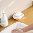thumbnail image 4 of Soap Holder Double Layer Drainage Rack Bar Soap Saver for Bathroom Sink or Shower Water Collection Reservoir Hygienic Easy-Clean Design Compact Size 1 Pack, 4 of 8