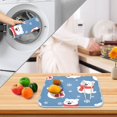 thumbnail image 6 of Snow Bear Pattern Drying Dish Mat Quick Drying Absorbent Soft Durable for Kitchen 18" x 24", 6 of 10