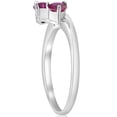 thumbnail image 3 of Pompeii 1/2ct Ruby Wrap Engagement Guard Ring 14K White Gold (,), 3 of 3