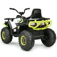 thumbnail image 6 of Gymax 12V Electric Kids Ride On Car ATV 4-Wheeler Quad w/ LED Light White, 6 of 7