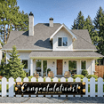 thumbnail image 6 of Elegant Gold Graduation Congratulations Banner Black Gold Confetti Academic Party Decoration for Graduation Ceremony University Celebration, 6 of 8