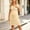 #2Beige, variant on Byworldtasic Women's Round Neck Short Sleeve Maternity Nursing Dress Breastfeeding A-Line Knee Length Dress