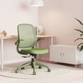 thumbnail image 1 of Silla de oficina colorida ergonómica 300lb (aproximadamente 149.7kg) Silla de computadora de soporte lumbar ajustable, 1 of 5