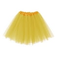 thumbnail image 2 of Women'S Candy Color Multicolor Skirt Support Half Body Puff Petticoat Colorful Small Short Skirt Ballet Wrap Skirt Denim Skirt for Women Women Leather Skirt Midi Skirts for Women High Waist Girls, 2 of 7