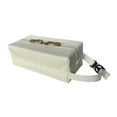 thumbnail image 3 of Caja de pañuelo de campamento, bolsa de almacenamiento de tejidos portátiles con agujeros colgantes dispensadores de tejido para viajes, 3 of 8