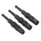 thumbnail image 2 of Adaptador De Enchufe De Controlador De Impacto, Atracción Magnética Fuerte Industrial 3 Piezas De ángulo Giratorio De Impacto De 1/4 Pulgadas De Diámetro Exterior Para, 2 of 7