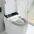thumbnail image 6 of MICLOZYT Clearance,Toilet Seat Covers,Stretchable Washable Toilet Seat Cushion,Thicker Bathroom Soft Pad with Handle Toilet Lid Cover, 6 of 9