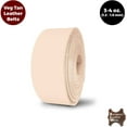thumbnail image 3 of ELW Leather Blank Belt - 3-4 oz 1.2-1.6mm Thickness - Size 2-1/2"x72" 6.35x182cm Cowhide Vegetable Tanned - Full Grain Strip, Strap - Ideal for DIY Belts - for Tooling, Crafting & Stamping, 3 of 9