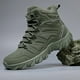 thumbnail image 5 of Botas Hombre Pies De Gato Zapatos Militares Desierto Impermeables (42 ) Verde Militar Verde, 5 of 8