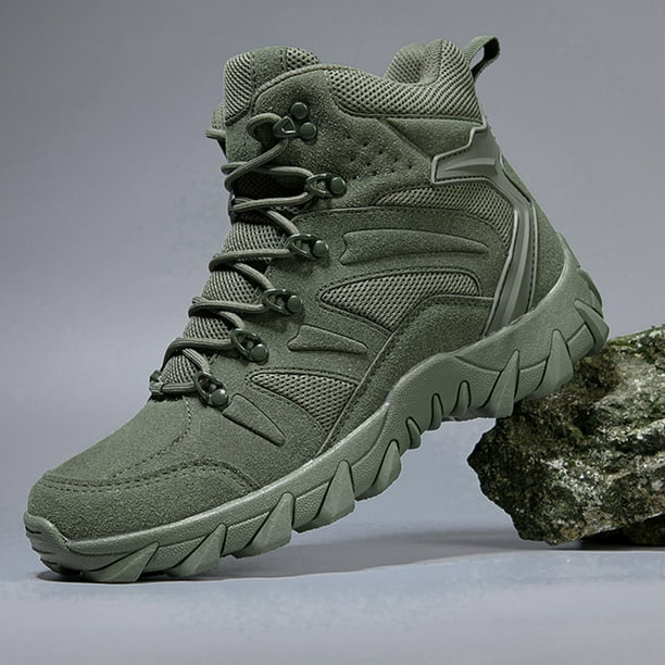 Botas De Lluvia Botas Hombre Pies De Gato Zapatos Militares Desierto Impermeables (40 ) Verde Militar Verde Likrtyny Tenis De Mujer Tenis De Hombre