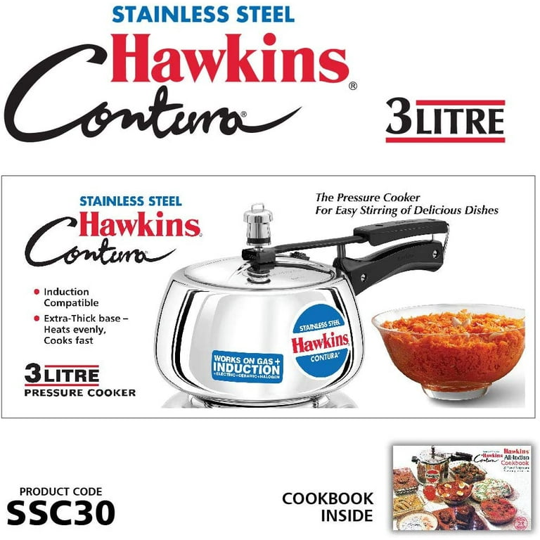 HAWKINS STAINLESS STEEL CONTURA 3 LITRES