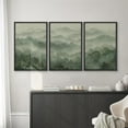 thumbnail image 3 of Hieng Cuadros De Pared De Sala, 3 Piece Canvas Wall Art Woodland Nursery Decor Forest Rivers Canvas Prints Home Artwork Decoration for Living Room,Bedroom(only canvas), 3 of 6