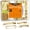 Gold, variant on 100 Pack Sawtooth Picture Hangers, Heavy Duty Picture Hanging Kit with Nails, 4 Sizes with a Mini Gradienter, for Hanging Picture Frames,Artwork,Paintings, Black