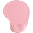 thumbnail image 5 of Tapis de Souris de Bureau avec Support de Poignet en Gel - Repose-Poignets Ergonomique de Tapis de Souris de Bureau - Conception Tapis de Jeu Base en Caoutchouc pour Ordinateur Portable (01Pink), 5 of 5