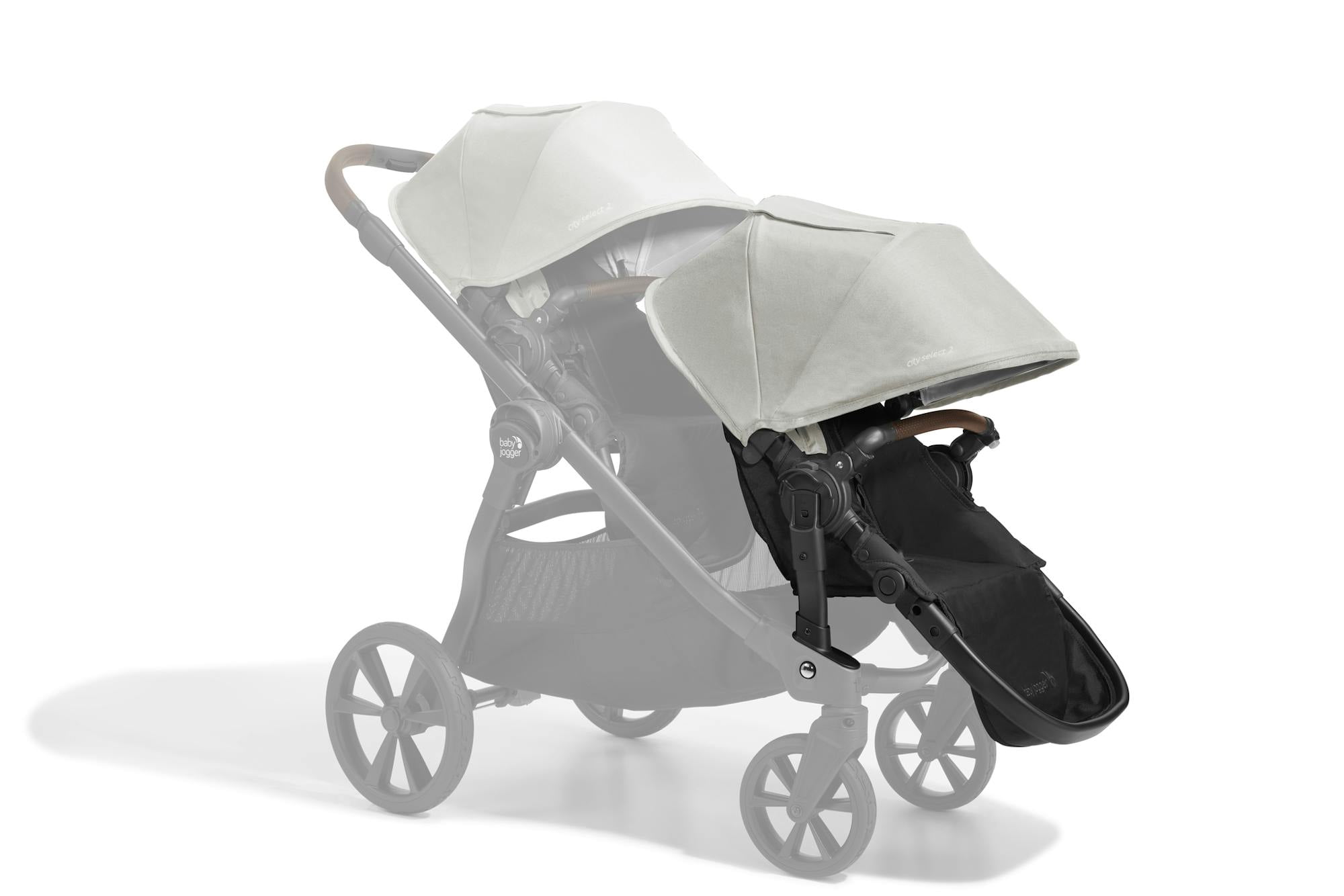Baby Jogger City Select 2 Second Seat Kit, Frosted Ivory