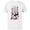 White, variant on Tim Burton’s Nightmare Before Christmas Lock Shock Barrel - Short Sleeve Cotton T-Shirt for Adults - Customized-Black