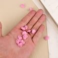 thumbnail image 3 of 100pcs Push Pins, 0.47inch Plastic Pushpins Pink Push Pins with Stainless Steel Point Heart-ShapedThumb Tacks for Cork Board Bulletin Board Wall Decor, 3 of 5