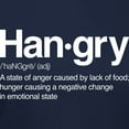 thumbnail image 3 of CafePress - Hangry Definition Women's Classic T Shirt - Women's Traditional Fit Dark T-Shirt, 3 of 4