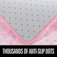 thumbnail image 5 of Alfombra LOCHAS Luxury Fluffy Rainbow 91x152 cm Rosa, 5 of 5